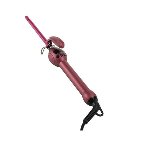 9mm Spiral Curling Wand with LCD Display